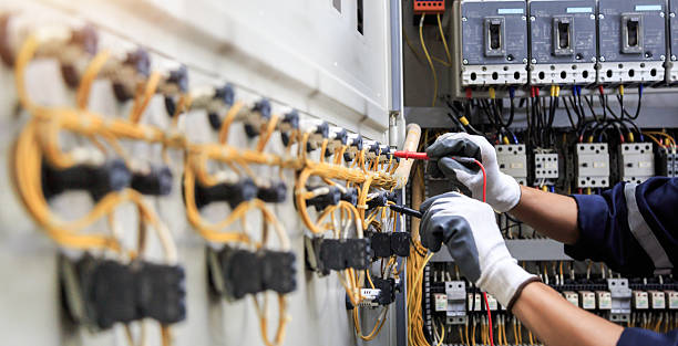 Professional Electrician technician working in Rainier, OR